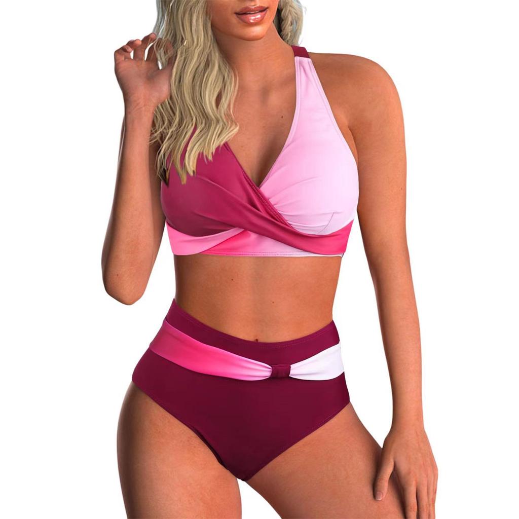 Europäischer und Amerikanischer Split-Bikini - 2025 Neue Sexy Damen-Bademode für den Strand