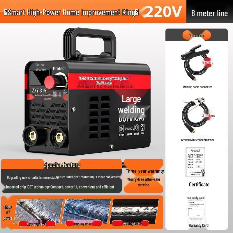 Dual Voltage 220v/380v Compact Automatic Welding Machine 315
