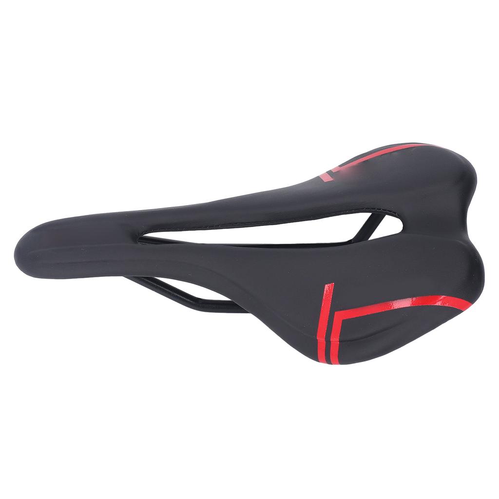 Mountain Bike Saddle Cushion Microfib  PU Lth  Hollow Brthable for Road Riding