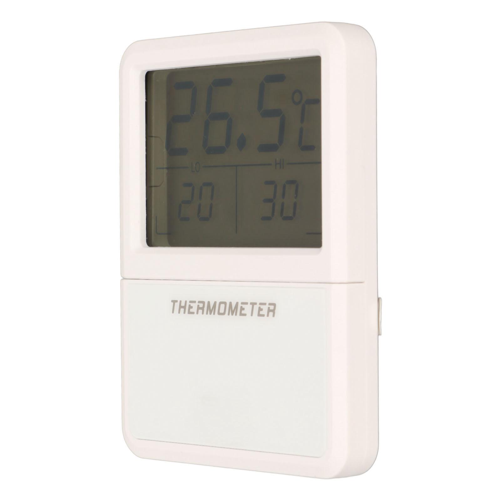 Aquarium Thermometer LCD Display High Temperature Resistance   Button Design Digital Fish   Temperature Sensor