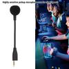 Plug and Play Gaming Headset Mic 15CM Microphone Replacement for MMX100 MMX150 Live Streaming