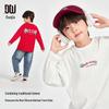 Duoduojia Boys' Auspicious Dragon New Chinese Style Long Sleeve T-Shirt