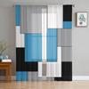 Rainbow Starlight Dream Tulle Sheer Drapes Ideal for Living Room Decoration Window Drape for Bedroom Space Kitchen Area Voile Organza Curtains