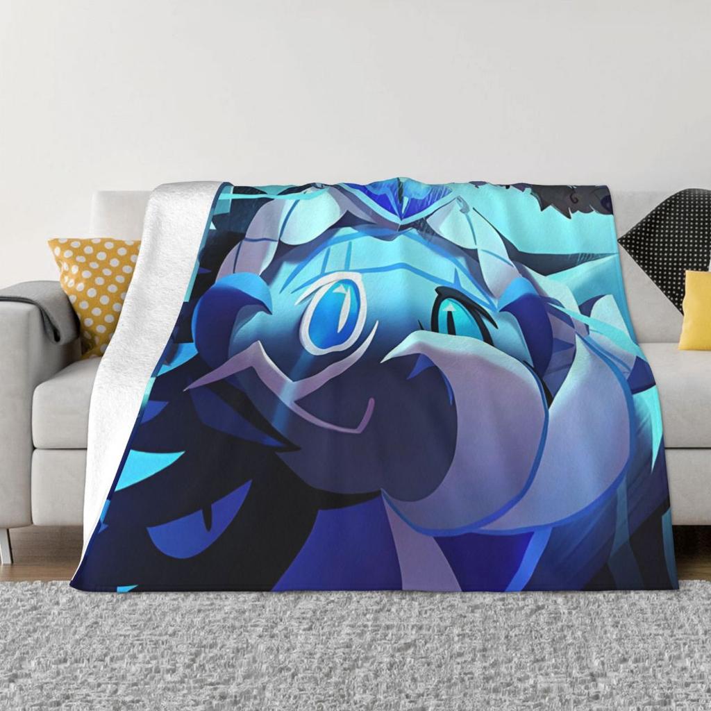 Shadow Milk Cookie Run Kingdom Blankets Soft Warm Flannel Throw Blanket Cover for Bed Living room Picnic Travel Home Couch