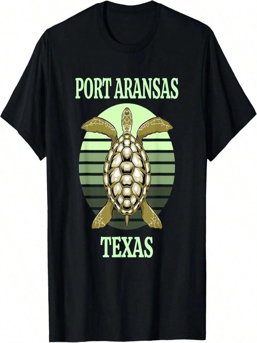 Port Aransas Texas Sea Turtle T-Shirt S разноцветный