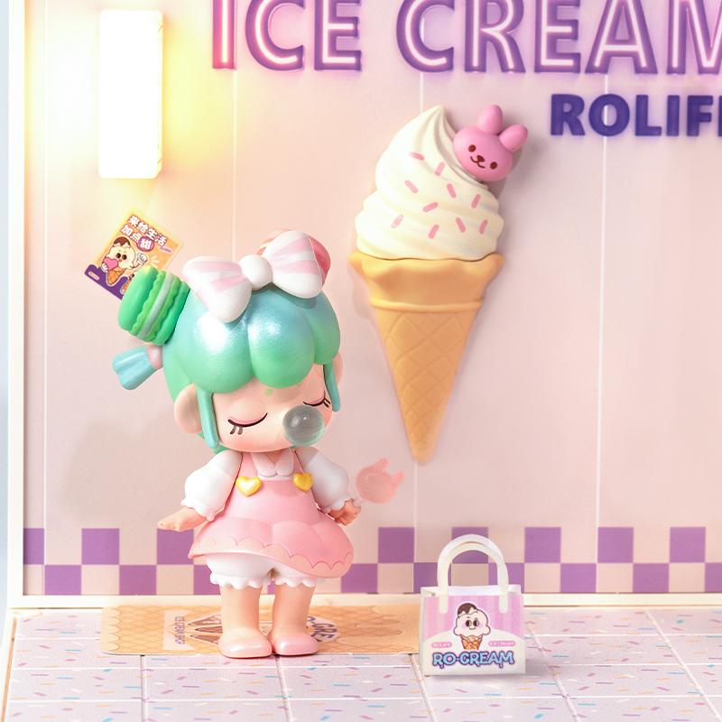 Rolife Super World Collection Summer Ice Cream Encounter, Ice Cream Shop Building Blocks 152pcs DW018 DW018X
