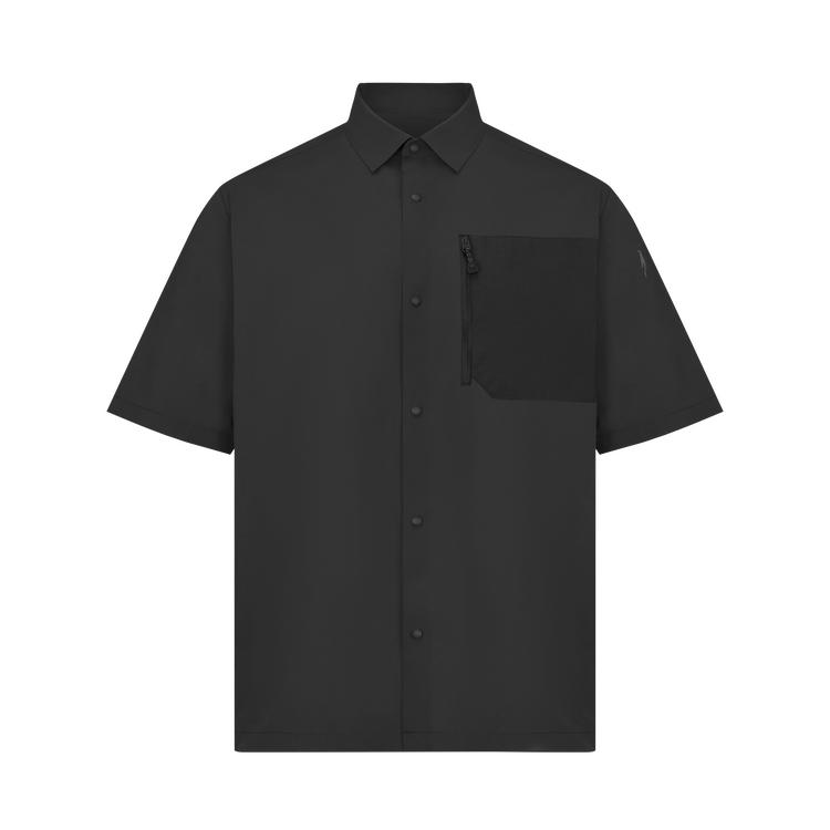 DESCENTE BLEU Shirts Men's Polo Collar Thin D5291BWS70-1