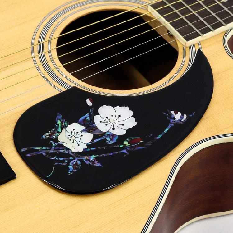 Guitare Folk Acoustique Auto-Adhésive Plaque de Protection de Rechange PVC Pickguard de Guitare Plaque de Protection Anti-Rayures Durable