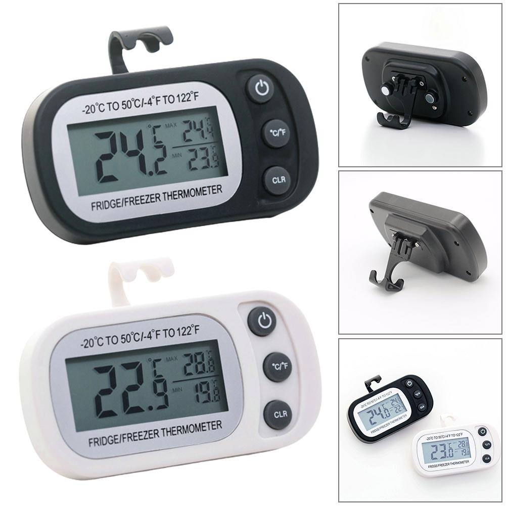 Hausthermometer Wasserdicht Digital Für Kühlschrank/Gefrierschrank Weiß/schwarz