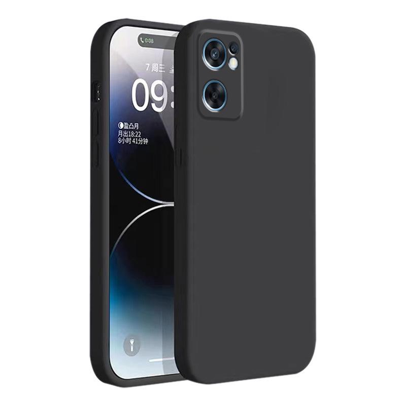 Applicable Opporeno1se Mobile Phone Case Protective Case Liquid Soft Silicone All-inclusive Anti-drop Male and Female Shell