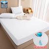 Waterproof Mattress Pad Cover Breathable Washable Bedspreads Healthy Anti-bacteria Anti-mite Fitted Double Bed Sheet (Without Pillowcase)