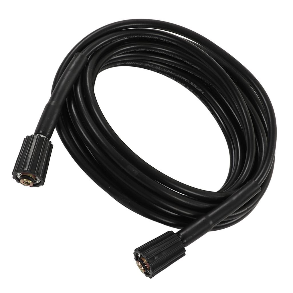 9m High Pressure Washer Hose Car Wash Hose Explosion Proof PVC Rubber Water Cleaning Extension Pipe