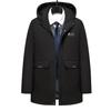 Manteau d'hiver en coton rembourré, mi-long, manteau en coton rembourré d'âge moyen, veste en coton rembourrée pour papa, manteau d'hiver décontracté pour le travail