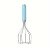 1pc, Potato Masher, Stainless Steel Potato Masher, Kitchen Vegetable Masher with Non-Slip Handle, Manual Fruit Masher, Potato Ricer, Potato Press