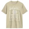 Men TShirts Supernatural Winchester Brothers Funny 100 Cotton Tees Short Sleeve  T Shirts O Neck Clothing Party