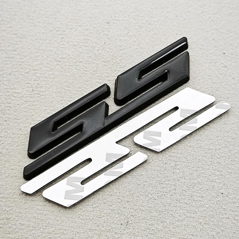 3D Metal Car Styling Red Black Logo SS Sticker Emblem Rear Trunk Badge For Chevrolet Camaro Chevelle Impala Malibu Accessories