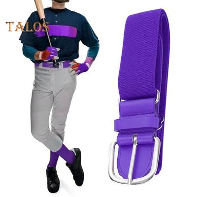Men Women Sports Belt Adult Baseball Belt Elastic Band Adjustable Softball Belt Unisex Waistband