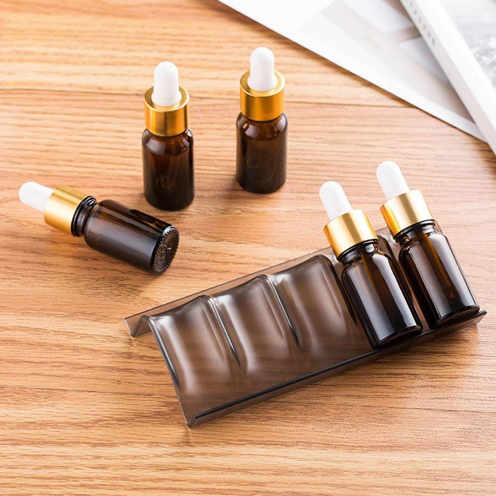 3Pcs 5 Slots Essential Oils Storage Rack Expandable Drawer Oil Bottles Stand  Cosmetic