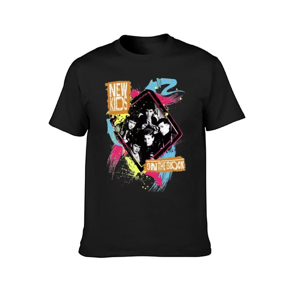 NKOTB Men&x27;s Retro T-Shirt New Edition Heavyweights Cute Tops T-shirt Men