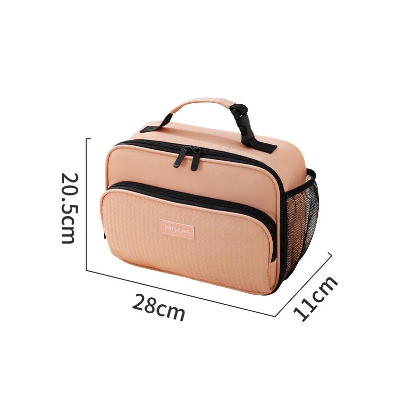 Insulated Lunch Bag, Easy To Carry Handle, Suitable for Family Outdoor Gatherings and School Students' Use