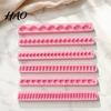 Professional Fondant Molds 6Pcs Polymer Clay Flower Petal Cutter, 6 Shapes 3D Making Cake Decoration Cutters Tool, Handmade Plastic Crafting Tools for
