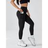 Women High Waist Yoga Pants with Double Side Pockets, 4-Way Stretch Workout Leggings for Running Cycling Gym