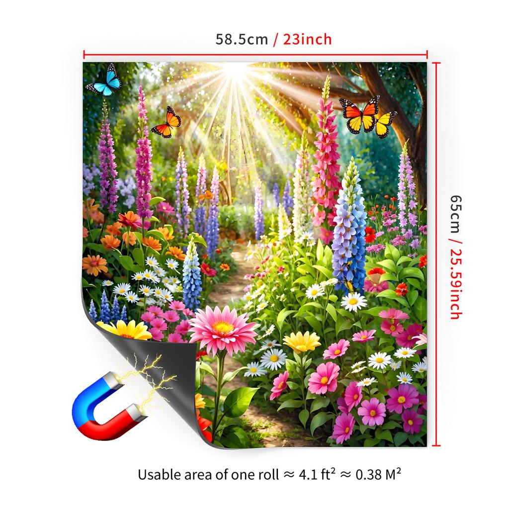 65X58.5Cm Household Dishwasher Magnetic Sticker Kitchen Home Refrigerator Magnetic Sticker