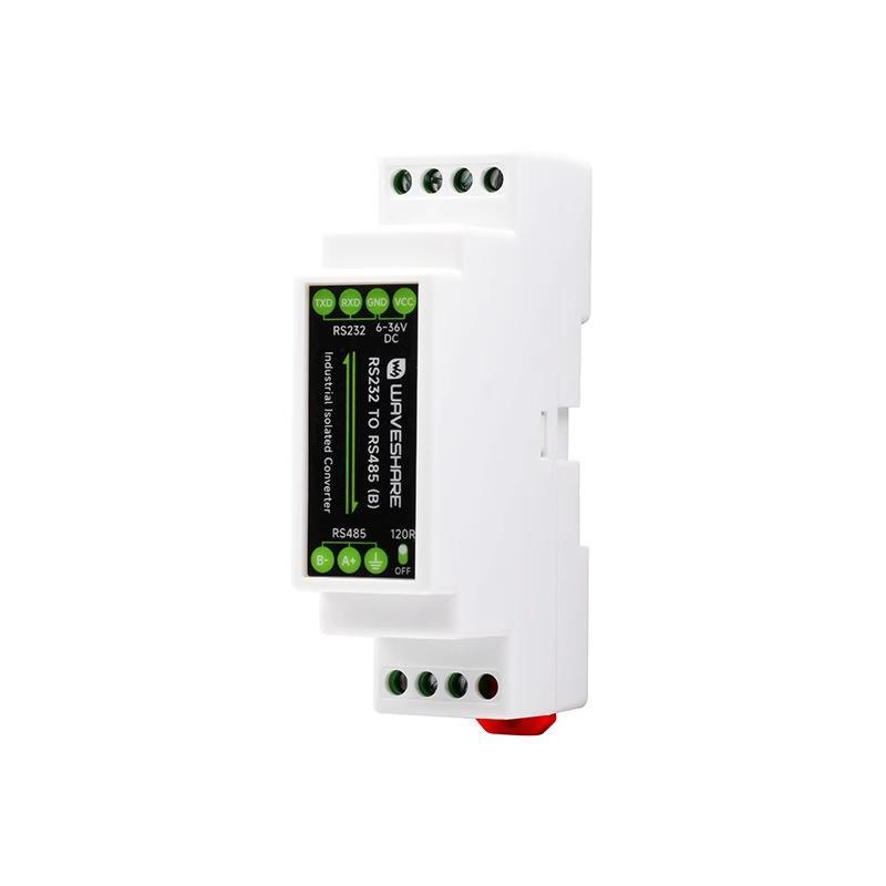 RS232 zu RS485 Konverter 1 Satz Isolierter Statikschutz Industrieller Adapter für die Industrielle Automatisierungskommunikation