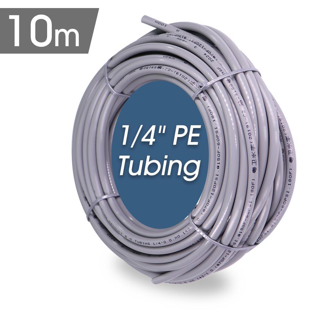 1/4″ 4/6mm 60W Self-priming Pump Misting Cooling System 0.6mm Atomizer Sprayer Slip Lock Nozzle Joint Outdoor Garden Irrigation