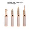 Electric Eyebrow Trimmer Waterproof Lightweight 4 in 1 Body Hair Remover for Women Men