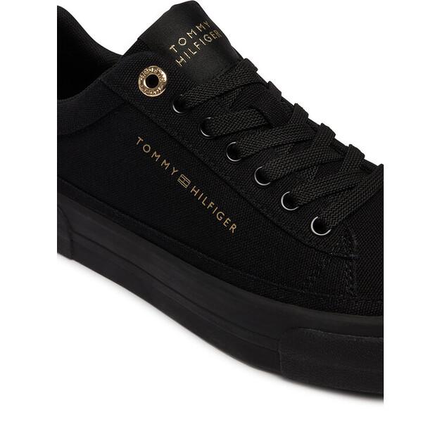 Tommy Hilfiger Th Foxing Platform Canvas Sneakers