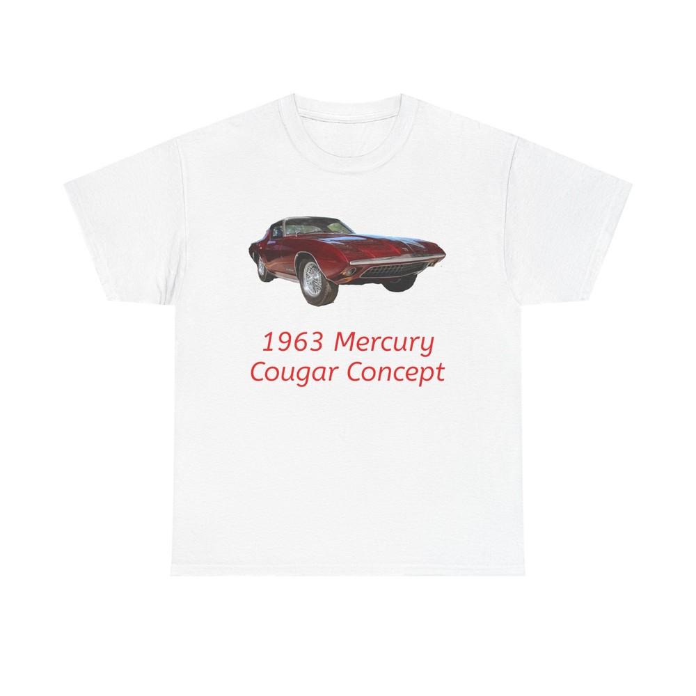 Mercury Cougar Tee, Classic Car Shirt, Vintage Automobilia T-Shirt, Retro Unisex T-Shirt XXXXL