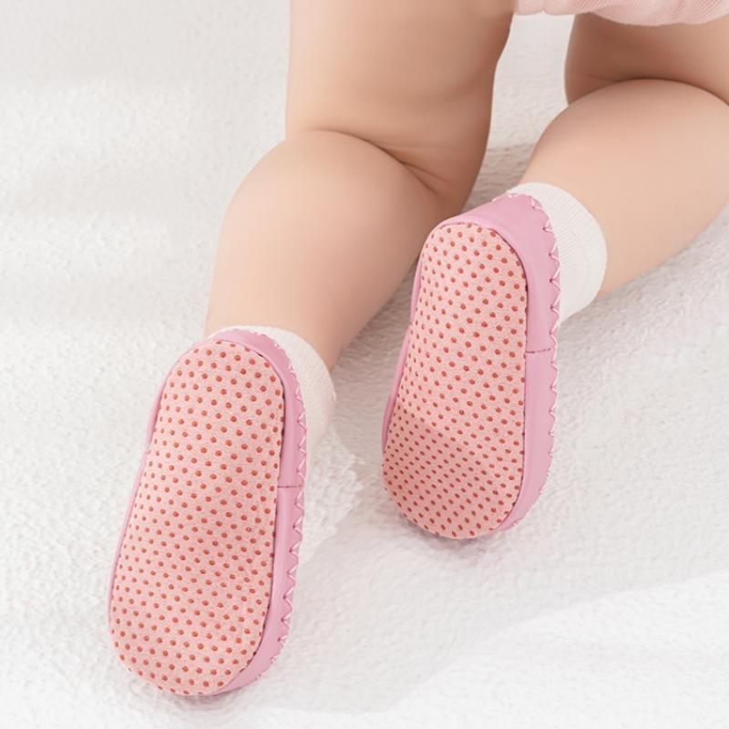 Rubber Soles Shoes Infant Baby Girls Boys Cartoon Shoes Spring Autumn Baby Floor Socks Anti Slip Soft Sole Sock