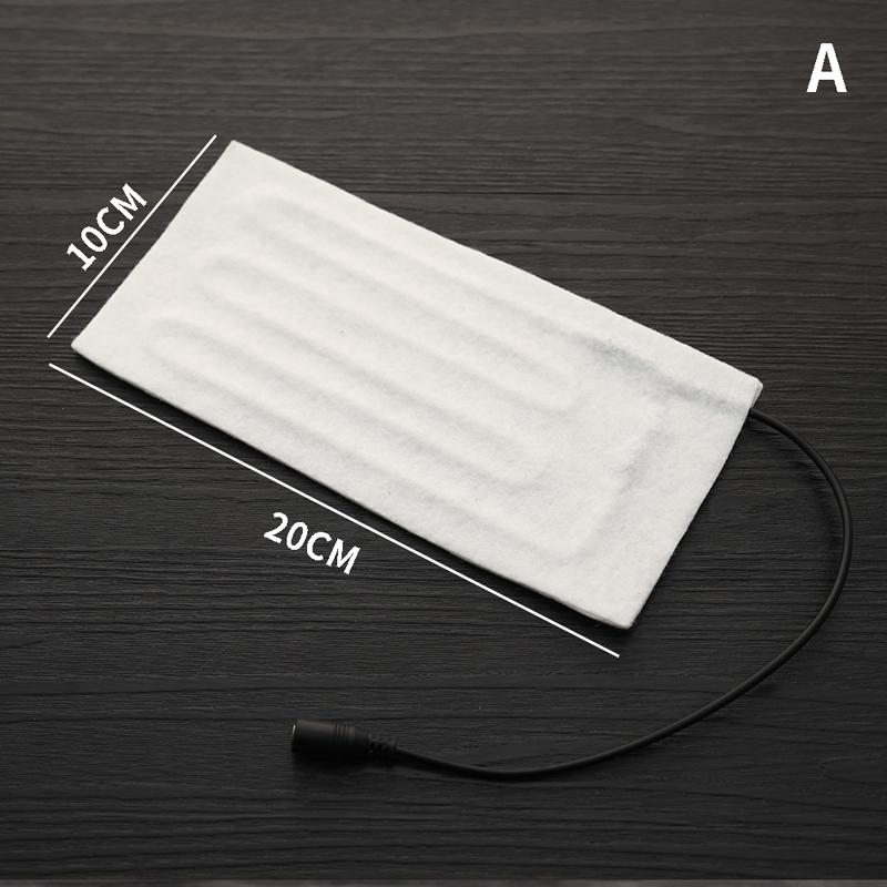 1 Set DIY USB Electric Heated Jacket Heating Pad Themal Warm Winter Heating Vest Pads For Outdoor Heated Clothing 8/5/4/3 Sheets
