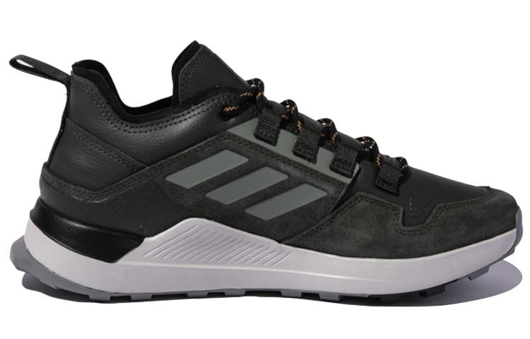 adidas Terrex Hikster Leder Niedrig 'Schwarz Grün' FX4663