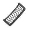 Car Storage Net Bag Back   Side Phone Holder Organize Resilient GPS Black 8.5 * 20cm