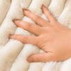 Ultra Soft Round Pet Bed Plush Material Large Dog Bed Cozy Cat Sofa Bed  For Dog Cats