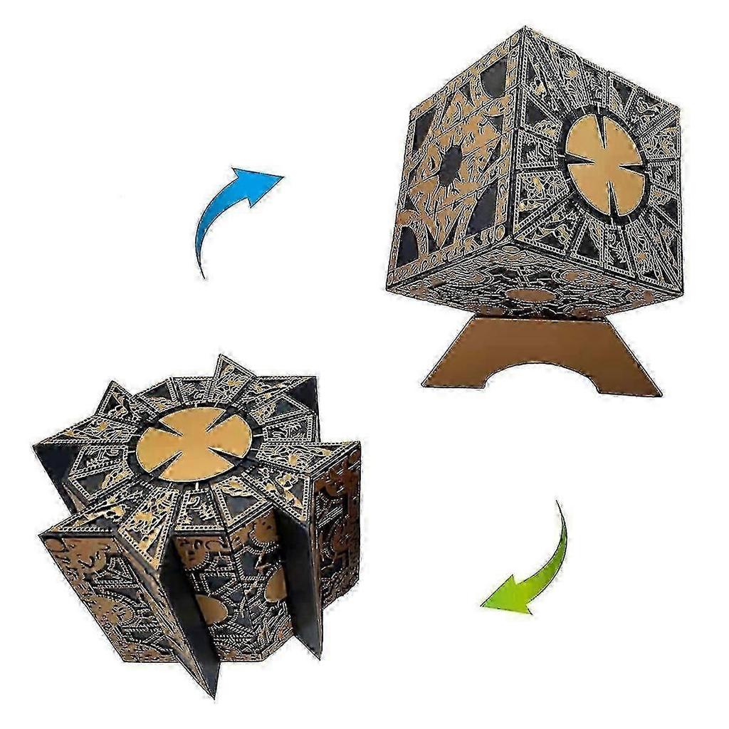 2025 Latest Model 1:1 Hellraiser Puzzle Box Moveable Lament Horror Terror Figures Film Ser