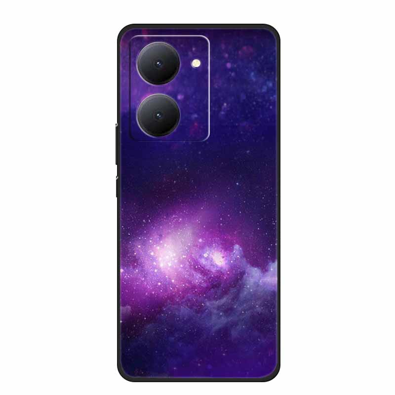 For VIVO Y36 Y78m Y27 5G Case Animals Soft Silicone Back Cover Phone Cases for VIVO Y27 5G VIVOY36 5G 6.64" Cool Wolf Cat Fundas