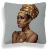 Home Decor Fashion Afro Black Women Girls Sofa Pillowcases Bedroom Living Room Decor Cushion Covers