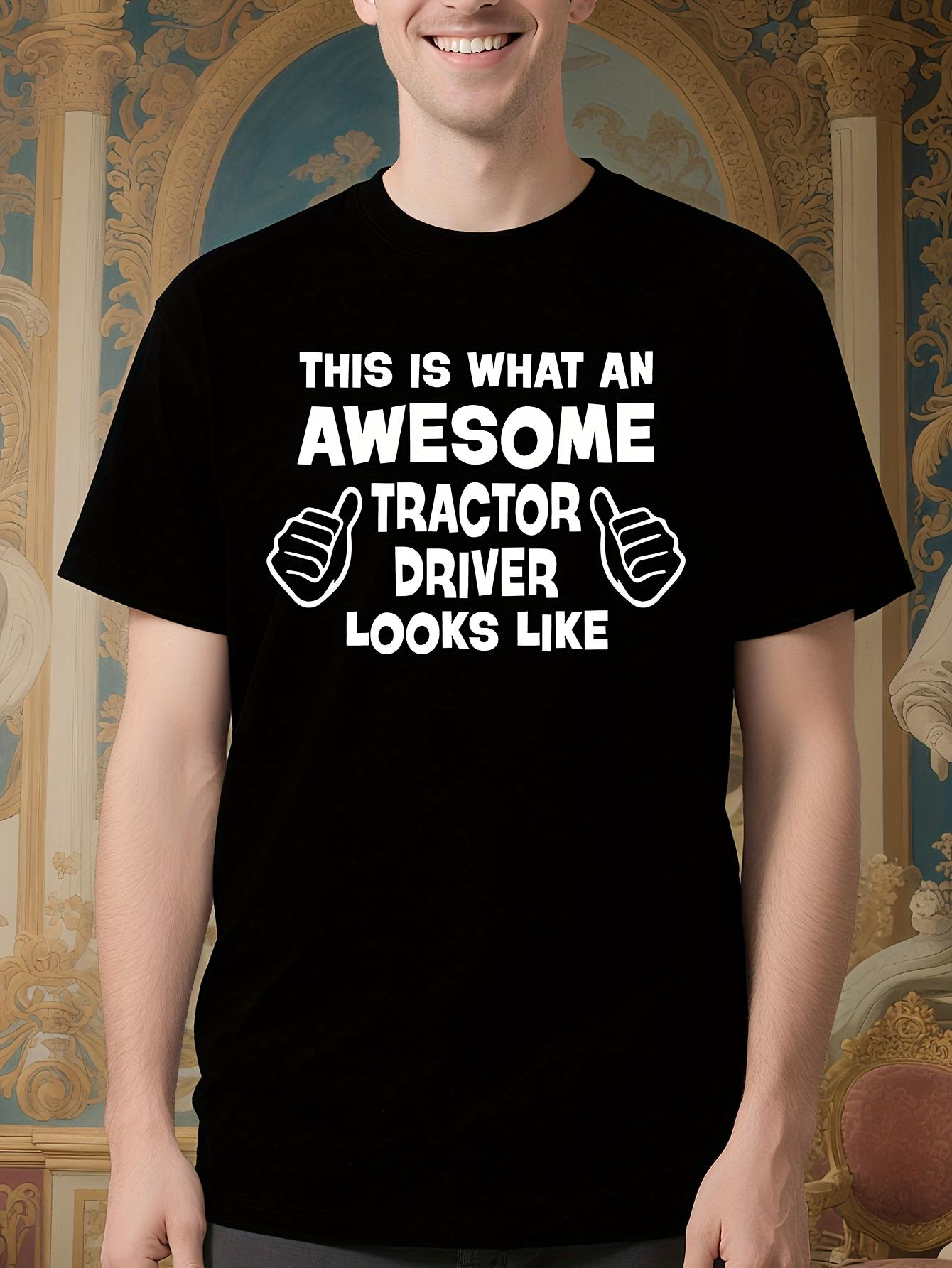 Funny Tractor Driver Tshirt - This is What an Awesome Tra... XXL