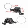 1 Pair Aluminum Alloy Bike Shift Levers 3X7/8/9 Speed Bike Thumb Gear Shifter  Bike Maintenance