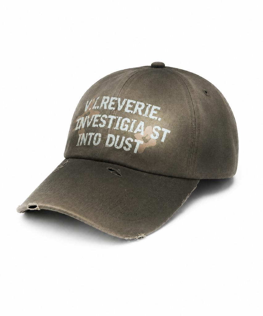 NOT4NERD Dust Oil Washed 5-Panel Cap - Khaki