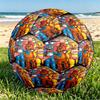 Five Nights at Freddy's Stampa Dimensione 5 Pallone da Calcio, Pallone da Calcio in PU Resistente all'Usura per Allenamento Partite e Pratica Quotidiana, Regalo di Compleanno per Appassionati di Calcio