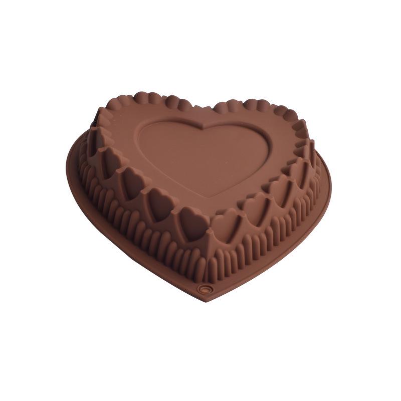 Heart-Shaped Silicone Cake and Bread Mold for Air Fryer
