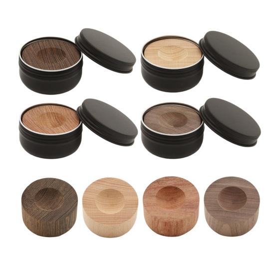 Wood Essential Oil Diffuser with Box Small Passive Aromatherapy Diffuser Portable Air Freshener for Car Living Room Office