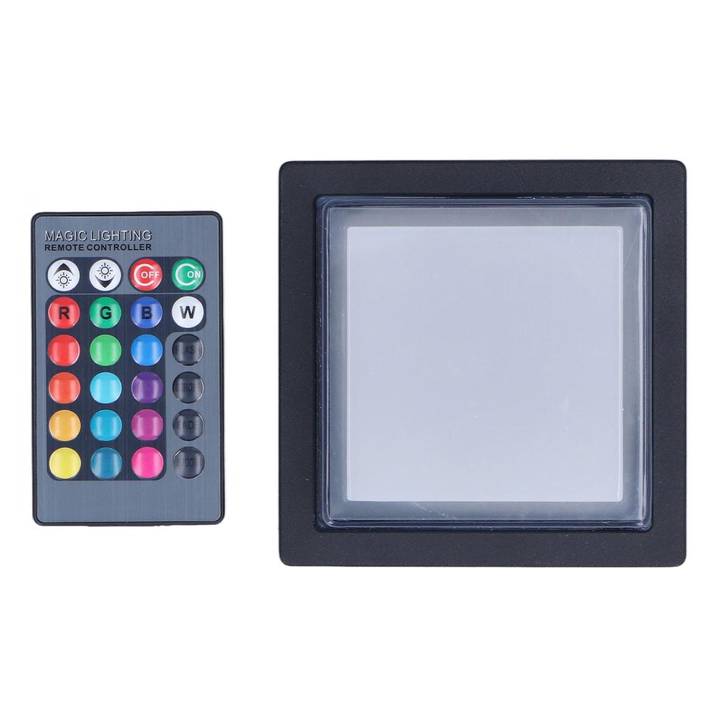 Outdoor Wall Sconce 5W RGB LED Remote Control Glareless Warm Light High Brightness Durable