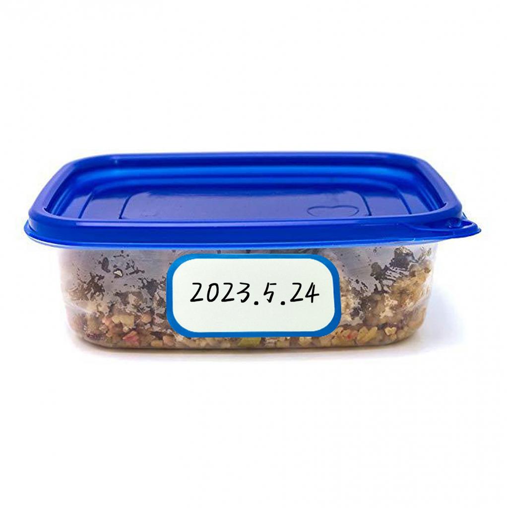 Etykiety z datą Naklejki w rolce Pojemniki kuchenne Artykuły biurowe