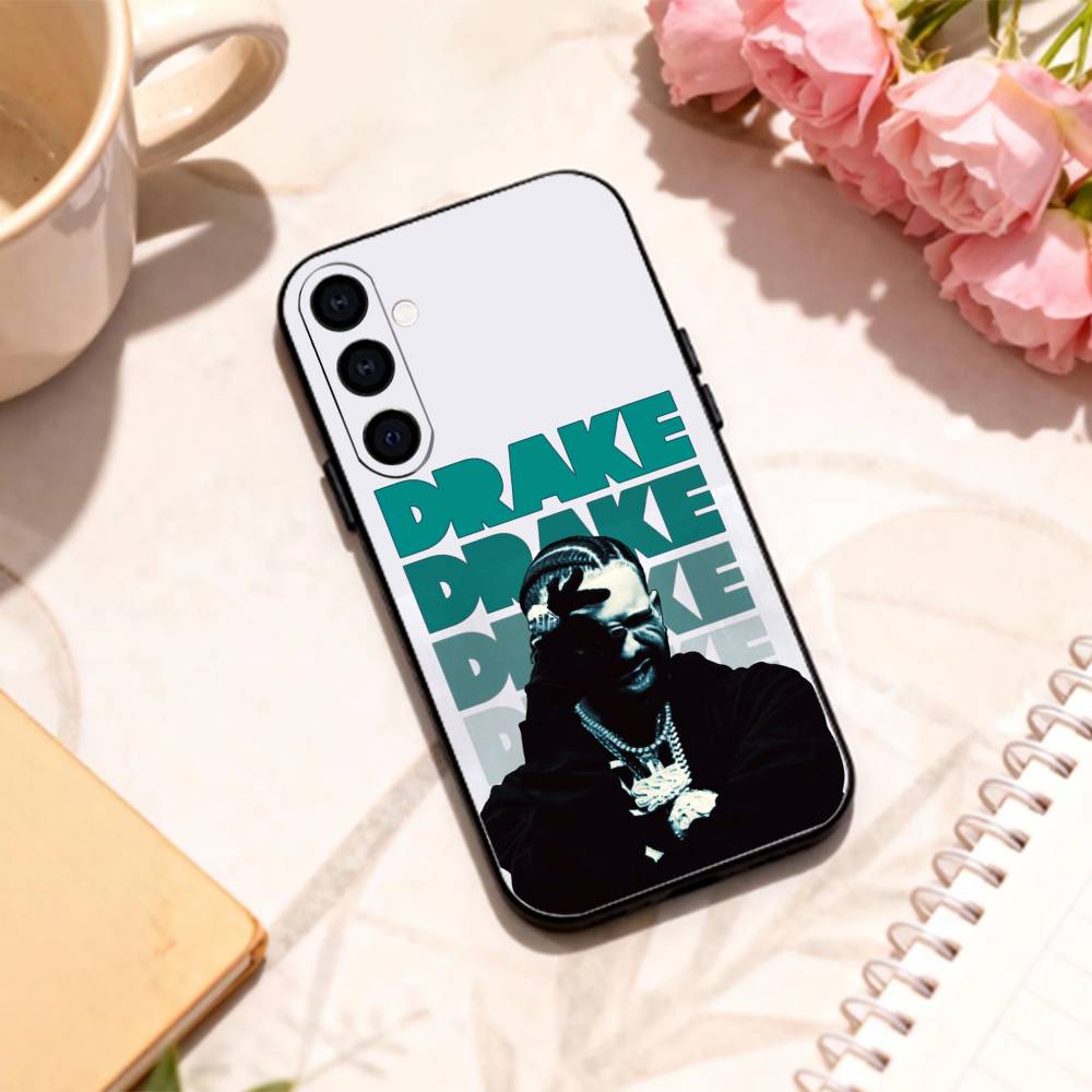 Dashing Drake phone Case For Samsung Galaxy A73,A72,A71,A70,A53,A52,A51,Others Soft Black Shell