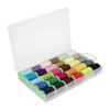 Sewing Thread, Hand Sewing Type, Electric Sewing Machine, 30 Colors Set, 45m Roll, 50 Numbers, Elastic, Sewing Machine Embroidery Thread Set, Sewing